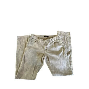 VERTIGO Men's Cream Straight Leg Coin Pocket Mid Rise Jean Size 29